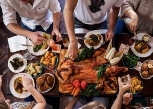 Christmas dinner