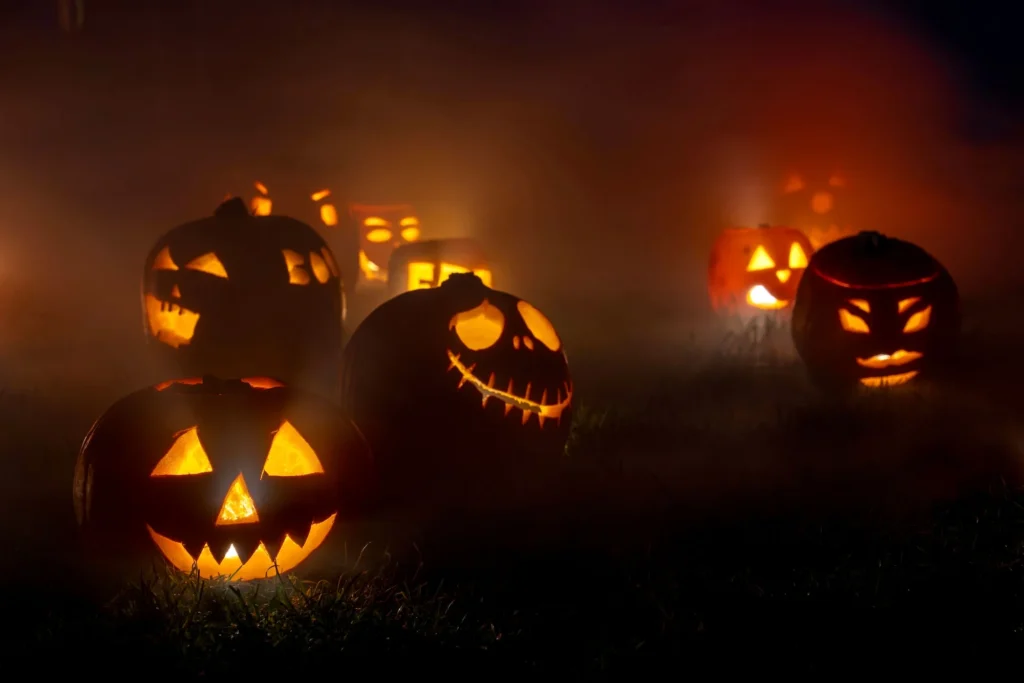 Carve pumpkins in Ormskirk